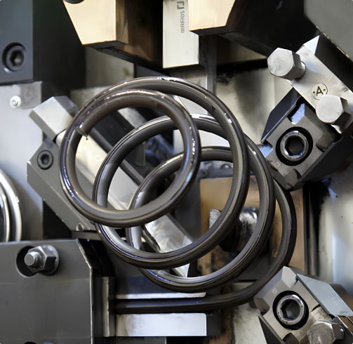 Suspension spring production equipment